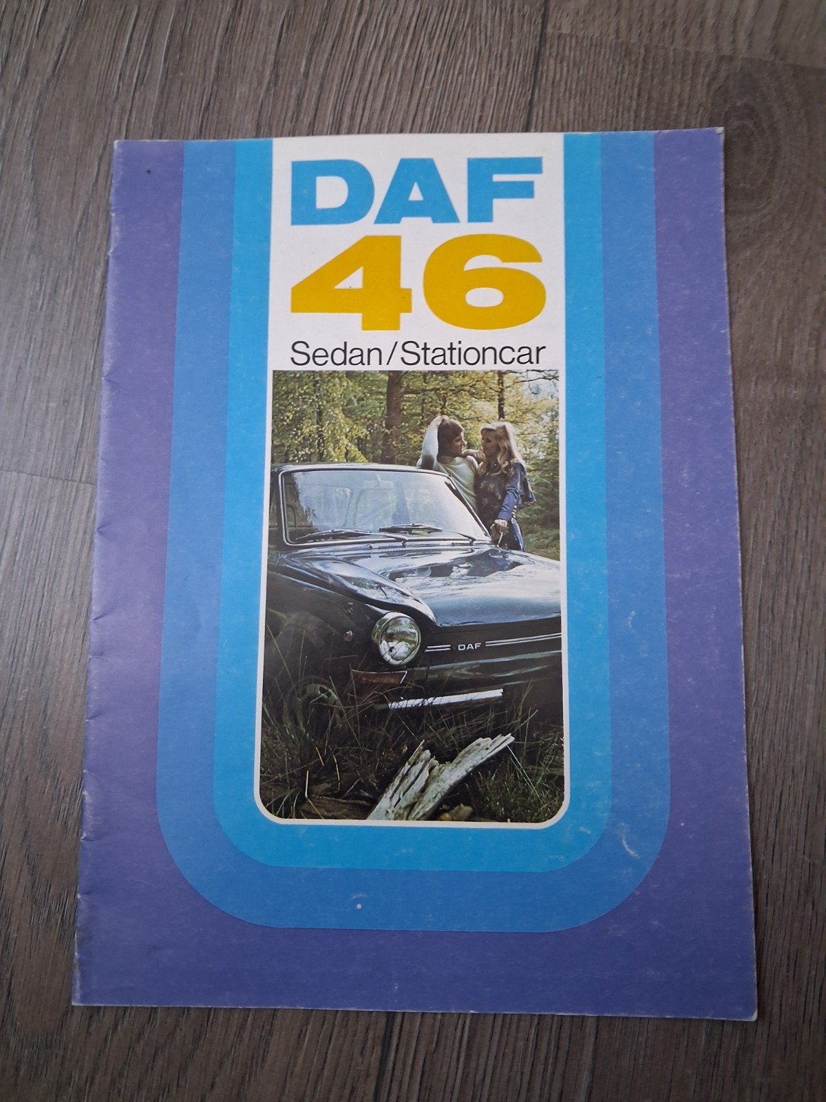 DAF 46 Sedan/Stationcar Brochure - Origineel, Ophalen of Verzenden, Zo goed als nieuw, Overige merken, DAF