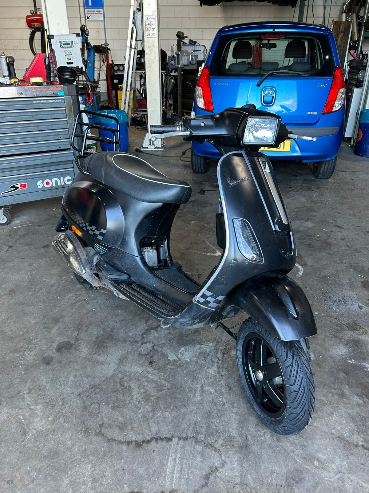 Vespa S -, Ophalen, Gebruikt, Vespa S, Benzine