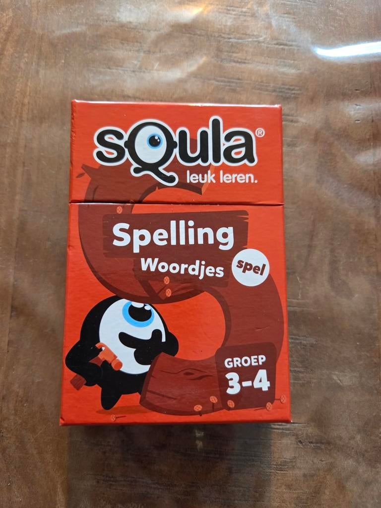Squla spelling woordjes gr3-4 - compleet, Ophalen of Verzenden, Zo goed als nieuw
