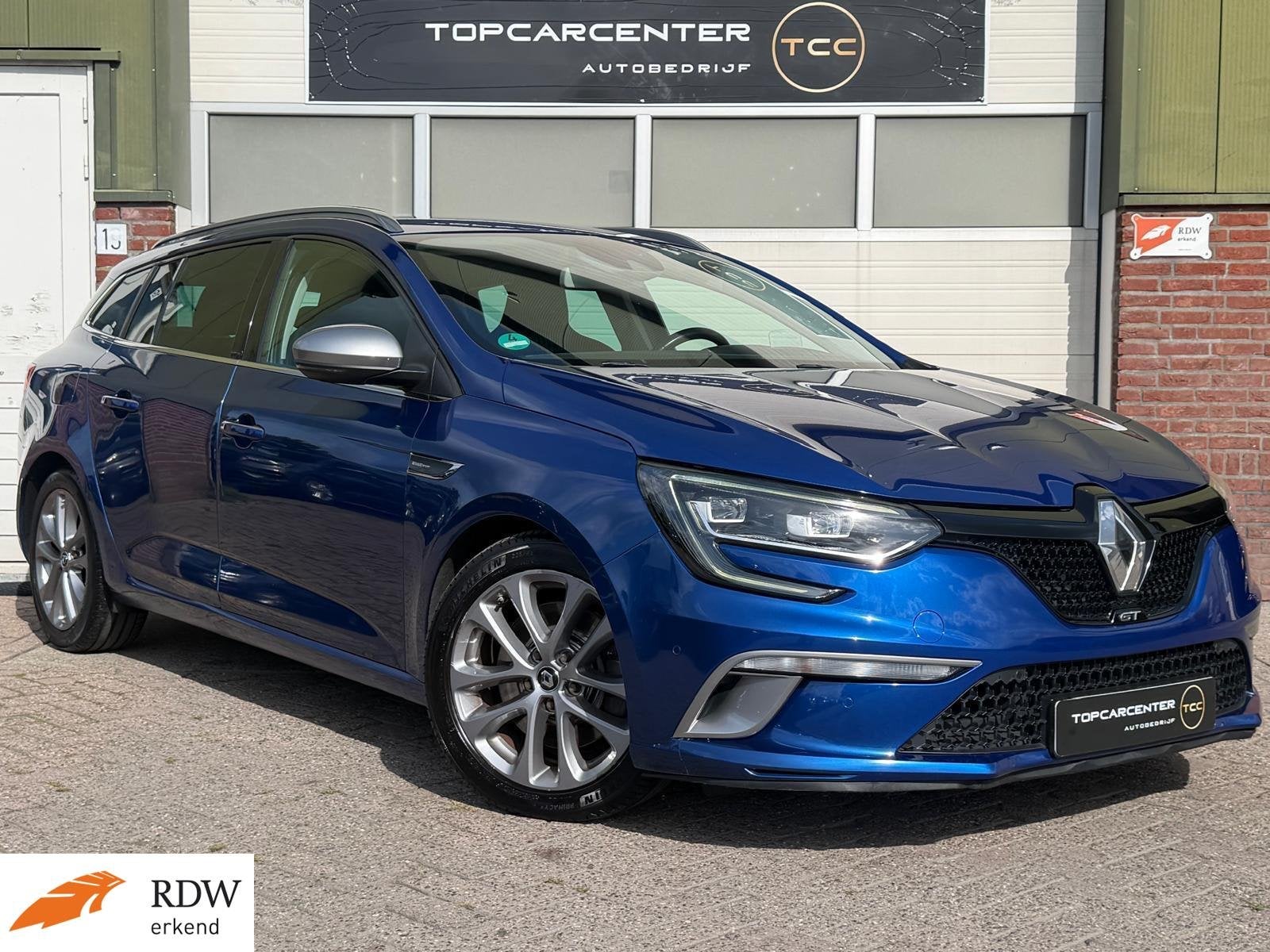 Renault Megane Estate 1.6 GT/AUT/KEYLESS/PARKS/NAVI/STOELV, 1618 cc, Gebruikt, Euro 6, 4 cilinders