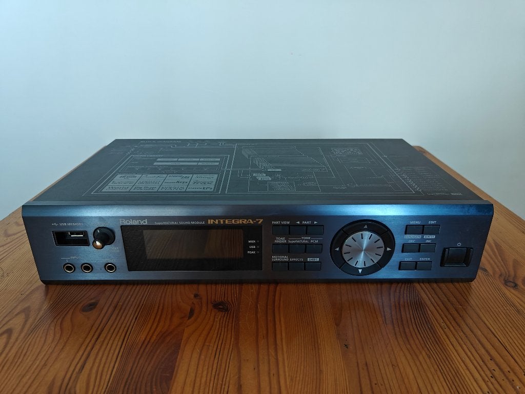Roland INTEGRA-7 | SuperNATURAL Sound Module, Muziek en Instrumenten, Soundmodules, Ophalen of Verzenden, Zo goed als nieuw, Roland