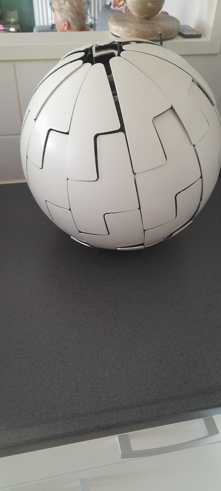 IKEA PS 2014 lampenkap, Gebruikt, Rond, Crème, Kunststof