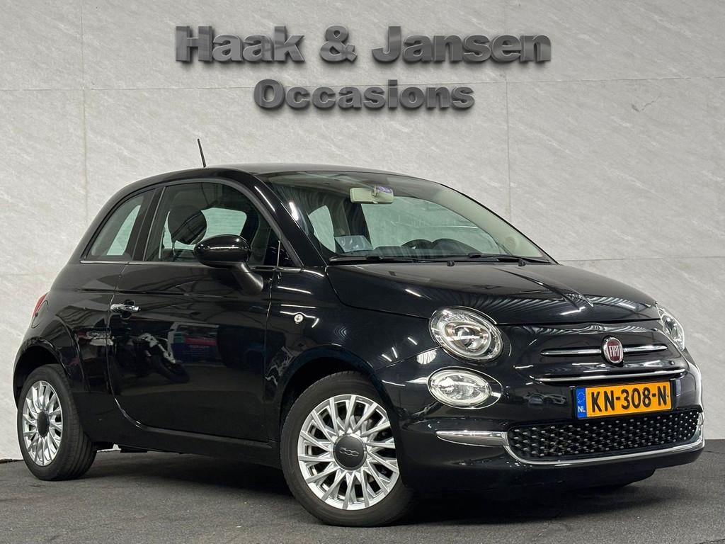 Fiat 500 0.9 TwinAir Rock Millionaire - Virtual - Pano - Air, Auto's, Fiat, Voorwielaandrijving, 86 pk, Gebruikt, Leder