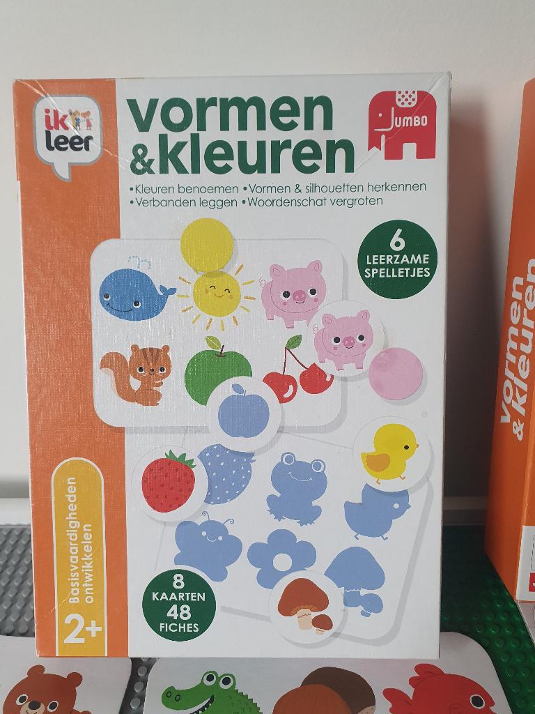 Ik leer Vormen en kleuren spel, Kinderen en Baby's, Speelgoed | Educatief en Creatief, Ophalen of Verzenden, Gebruikt