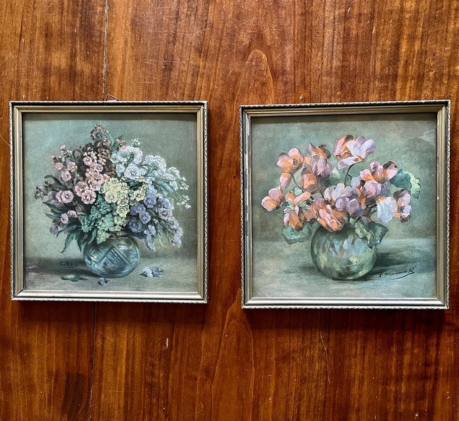 Bloemen stillevens, Antiek en Kunst, Ophalen of Verzenden
