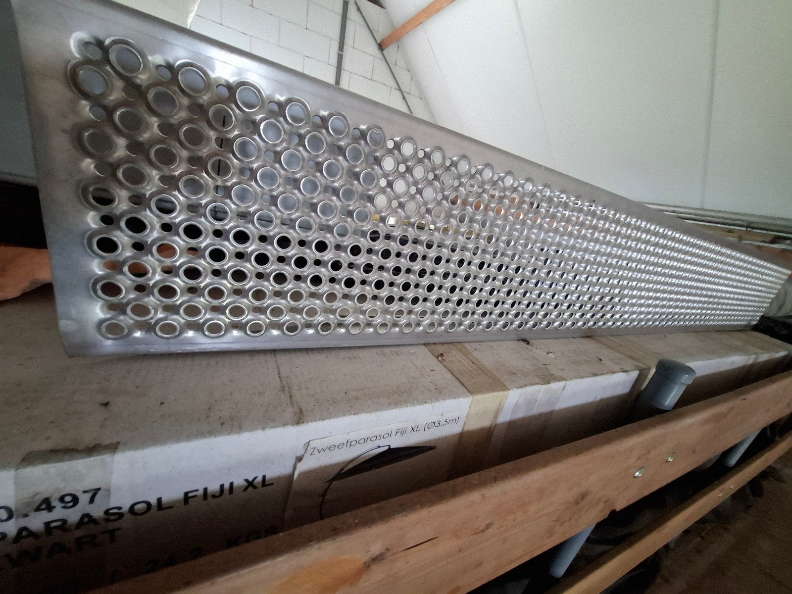 Kruizinga Oprijplaat 1994x260x60mm - 375kg draagvermogen, Auto diversen, Ophalen, Zo goed als nieuw