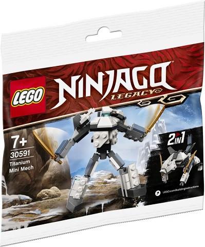 Lego Ninjago: 30591 Titanium Mini Mech, ., Nieuw, Ophalen of Verzenden, .