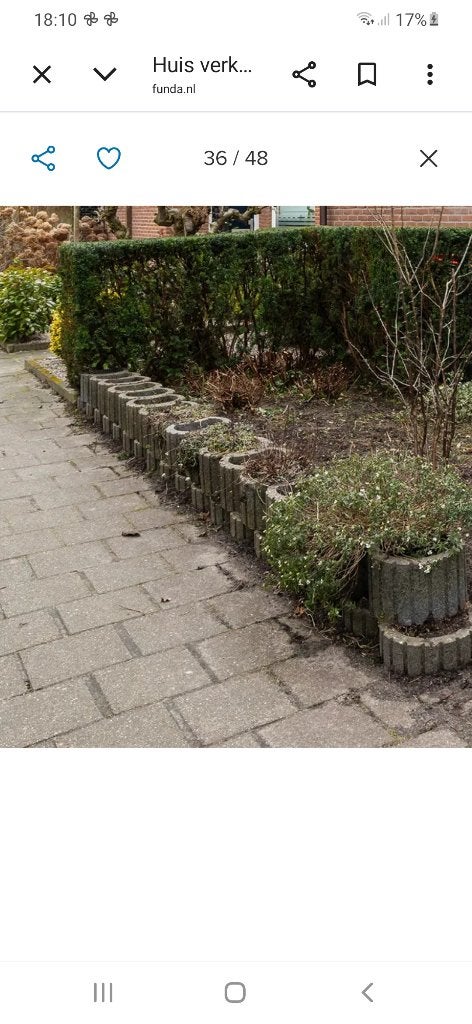 Gratis af te halen stenen plantenbakken, Tuin en Terras, Bloembakken en Plantenbakken, Ophalen, Steen, Gebruikt, Minder dan 30 cm