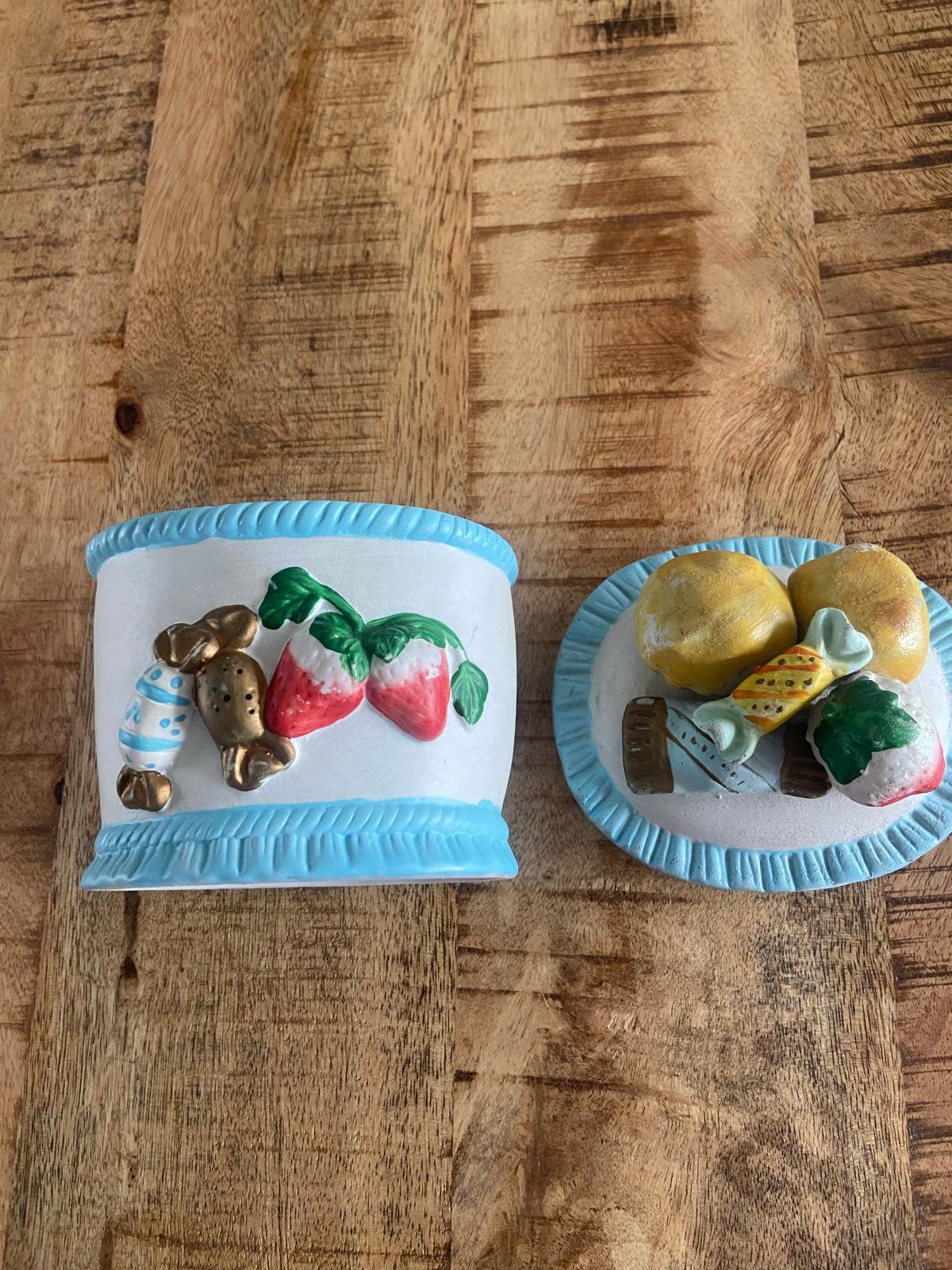 Keramiek potje met deksel - Puntgaaf, Ophalen of Verzenden