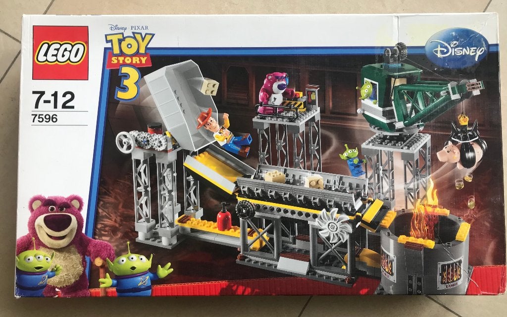 LEGO Toy Story 3 Afvalpers Ontsnapping - 7596, Ophalen of Verzenden, Zo goed als nieuw, Lego, Disney