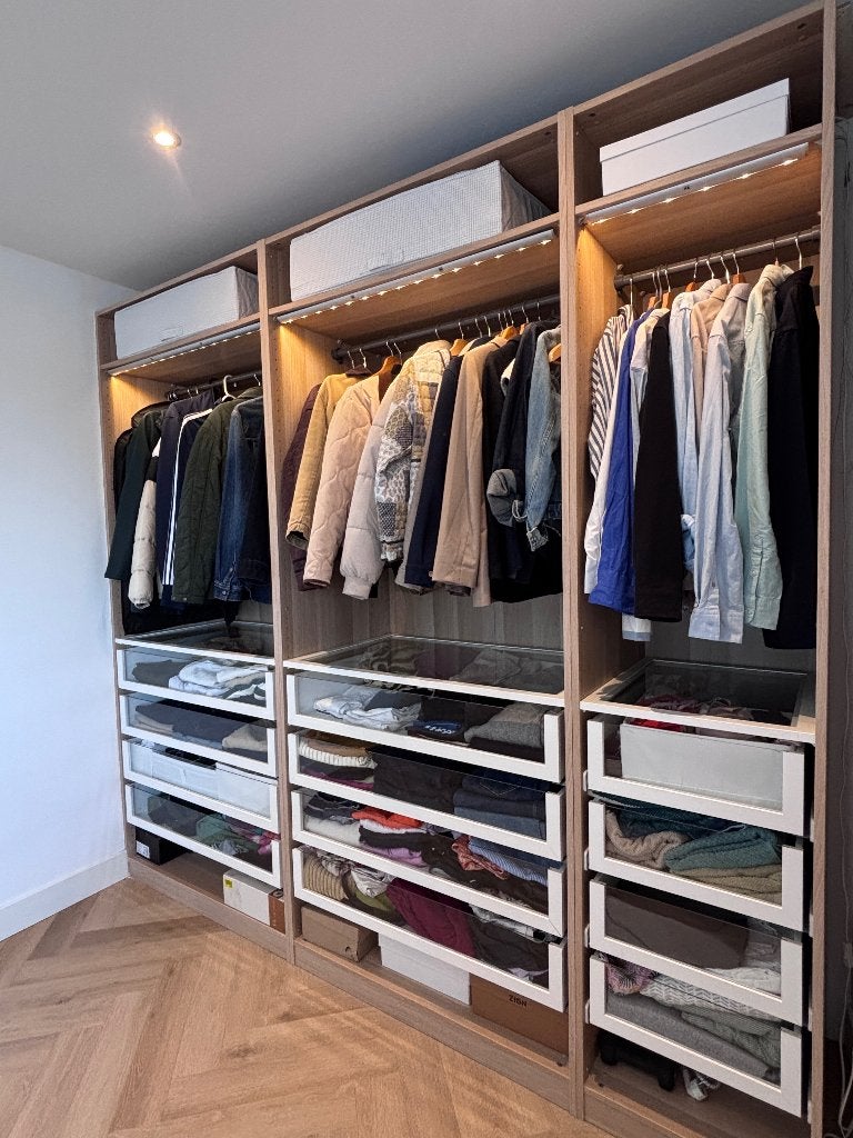 IKEA Open Kledingkast – 250 x 58 x 236 cm, Ophalen, 200 cm of meer, Zo goed als nieuw, 200 cm of meer