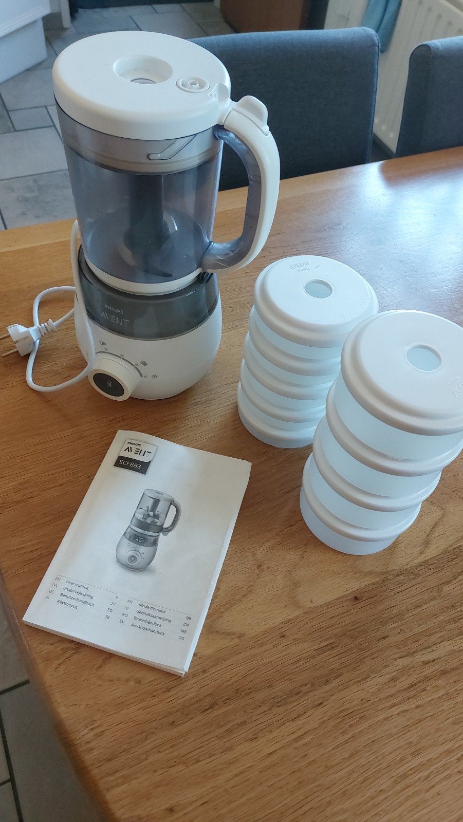 Philips avent stoomblender, scf883, Ophalen of Verzenden, Zo goed als nieuw, Overige typen