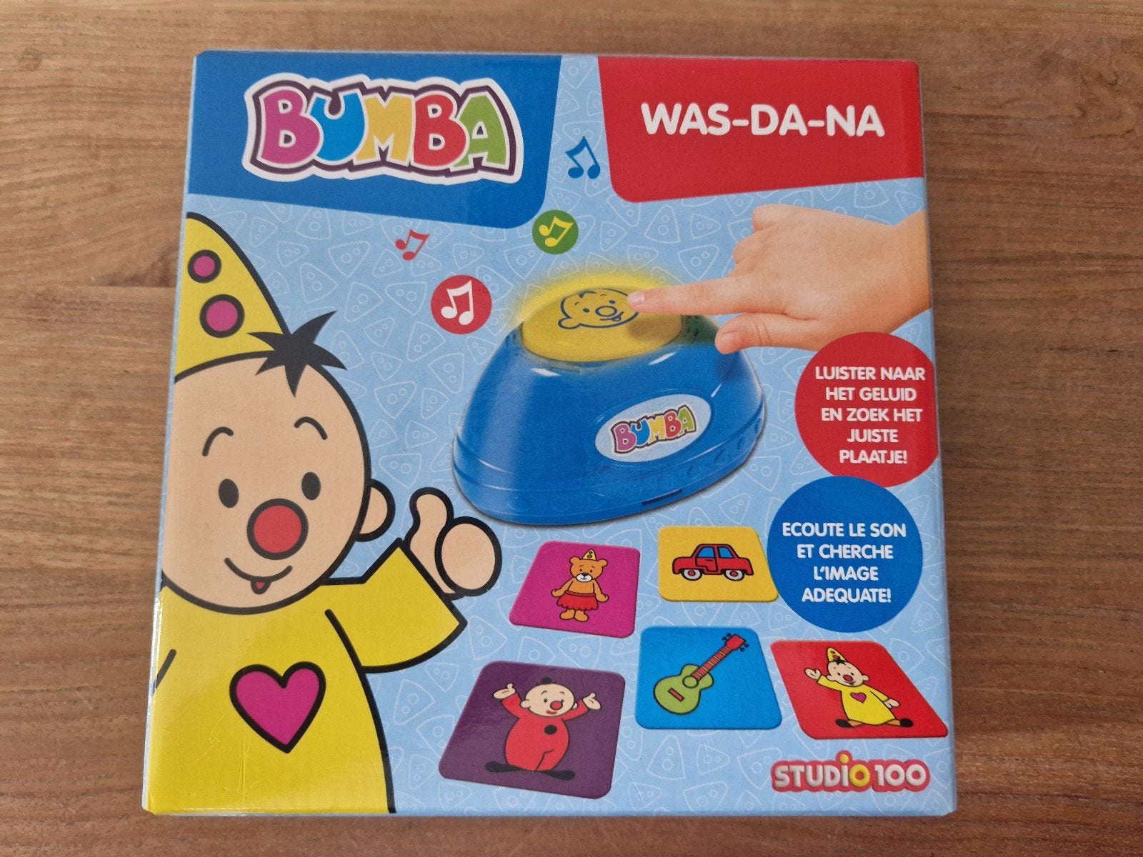 Bumba Was-Da-Na geluidenspel - Studio 100, Ophalen of Verzenden, Zo goed als nieuw, Ontdekken, Met geluid