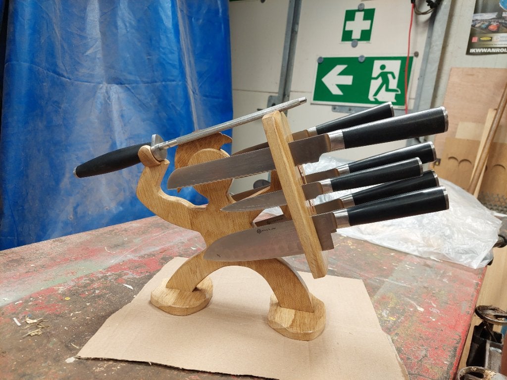 Schulte-ufer messenset 7 delig, Ophalen, Bestekset, Nieuw, Rvs of Chroom