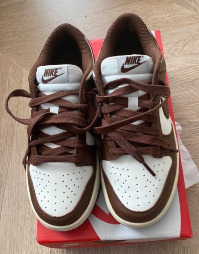 Nike Dunk Low 'Panda' Bruin/Wit Sneakers maat 37, Kleding | Dames, Schoenen, Verzenden, Nieuw, Bruin, Sneakers of Gympen