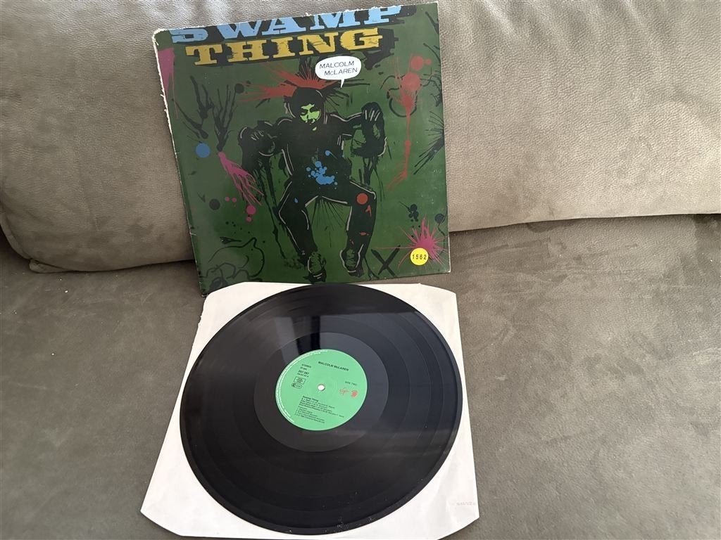 Malcolm Mclaren - Swamp thing - P1562 - Vinyl - LP, Ophalen of Verzenden, Zo goed als nieuw, 12 inch, Poprock