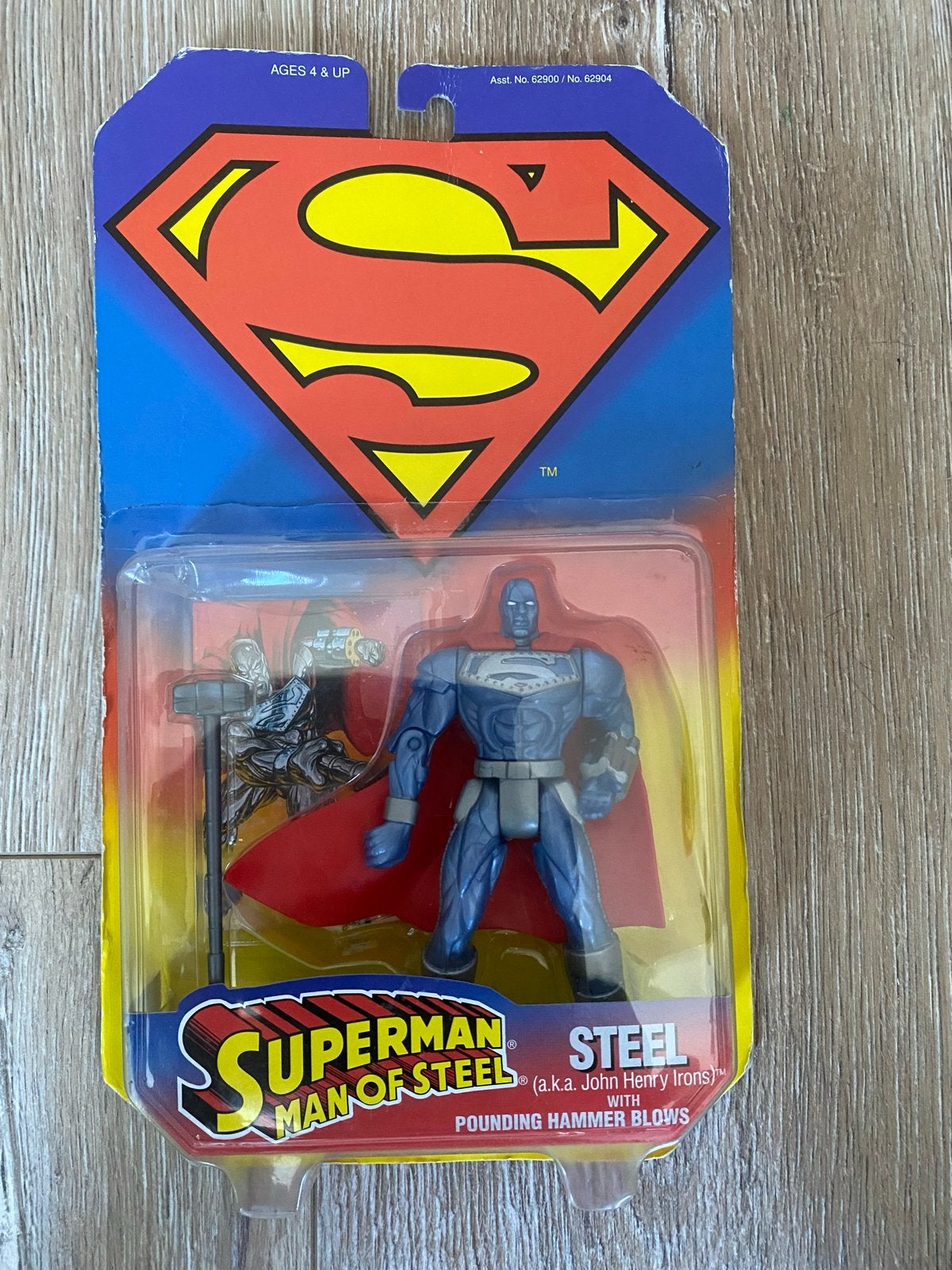 Superman Man of Steel Steel (John Henry Irons) actiefiguur, Kinderen en Baby's, Speelgoed | Actiefiguren, Ophalen of Verzenden
