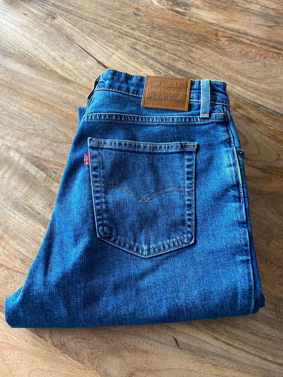Levis 725 Kick Bootcut Jeans Maat 29/27, Ophalen of Verzenden, Gedragen, Blauw, W28 - W29 (confectie 36)