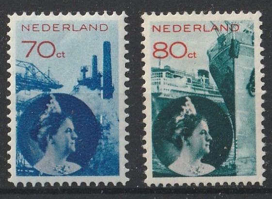 Nederland 1931 Nvph 236/237 Fotomontage MH, Postzegels en Munten, Postzegels | Nederland, Ophalen of Verzenden, T/m 1940, Postfris