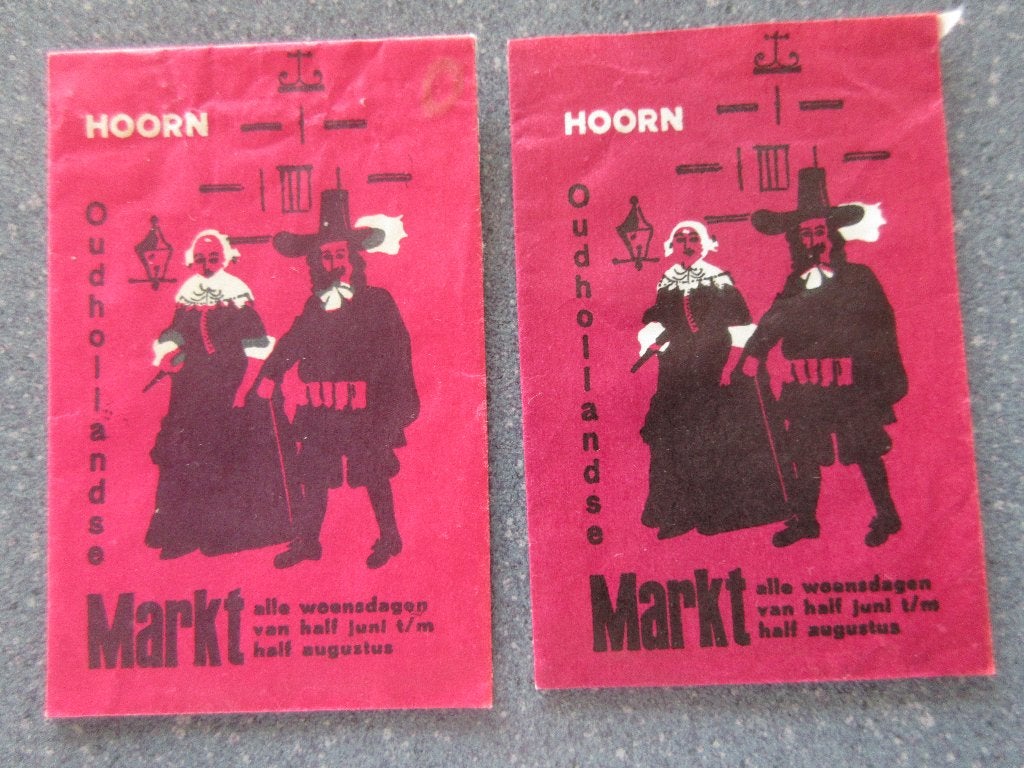 2 x Hoorn, Oudhollandse Markt, Verzenden, Nederland