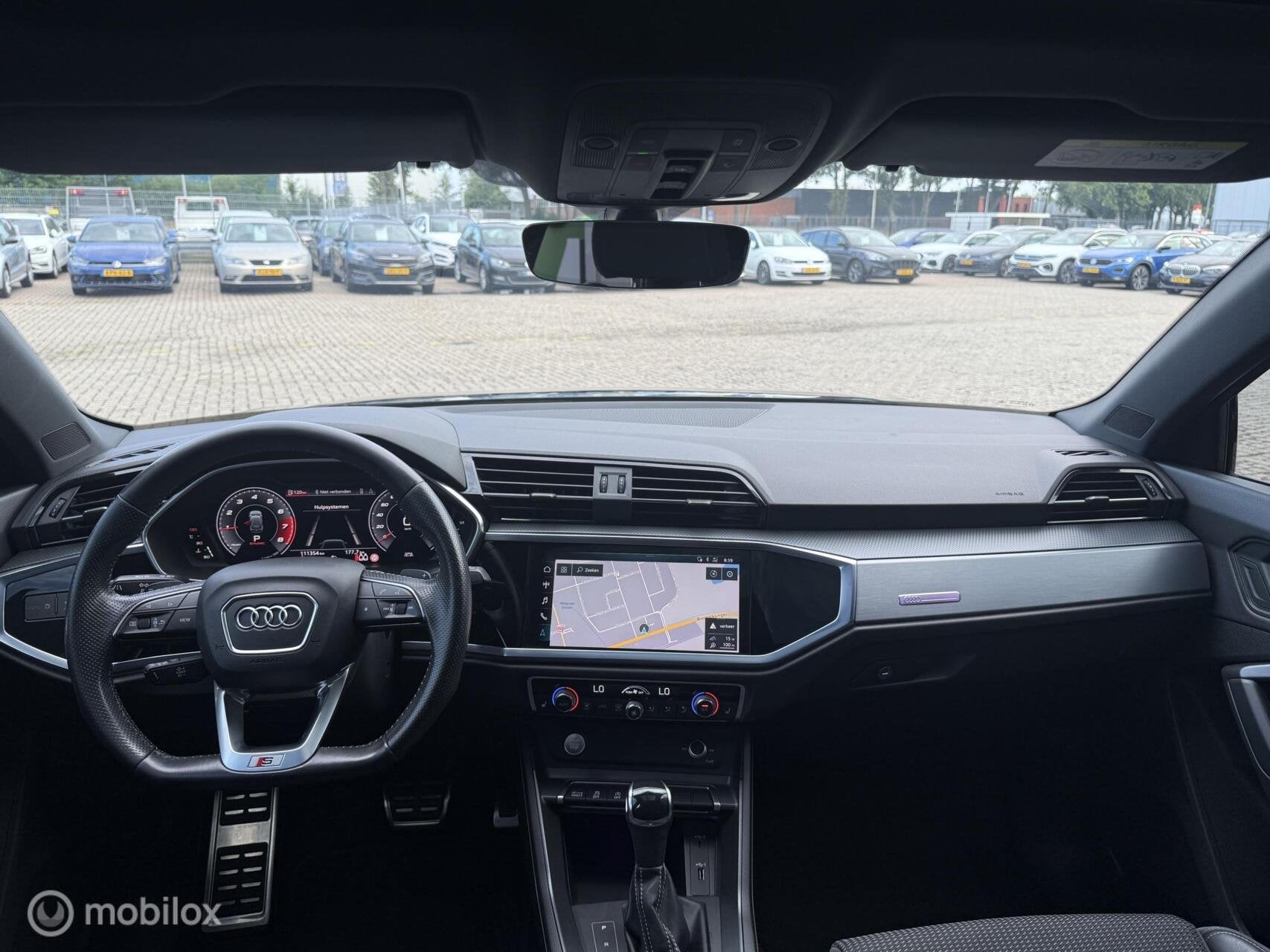 Audi Q3 35 TFSI S-Line RSQ3 Uitvoering | PANORAMADAK, 15 km/l, 4 cilinders, 150 pk, Bedrijf