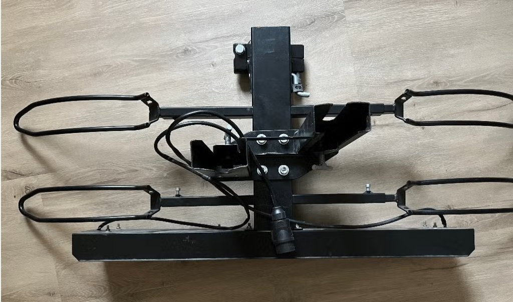 Fietsendrager, Ophalen, 2 fietsen, Gebruikt, Trekhaakdrager
