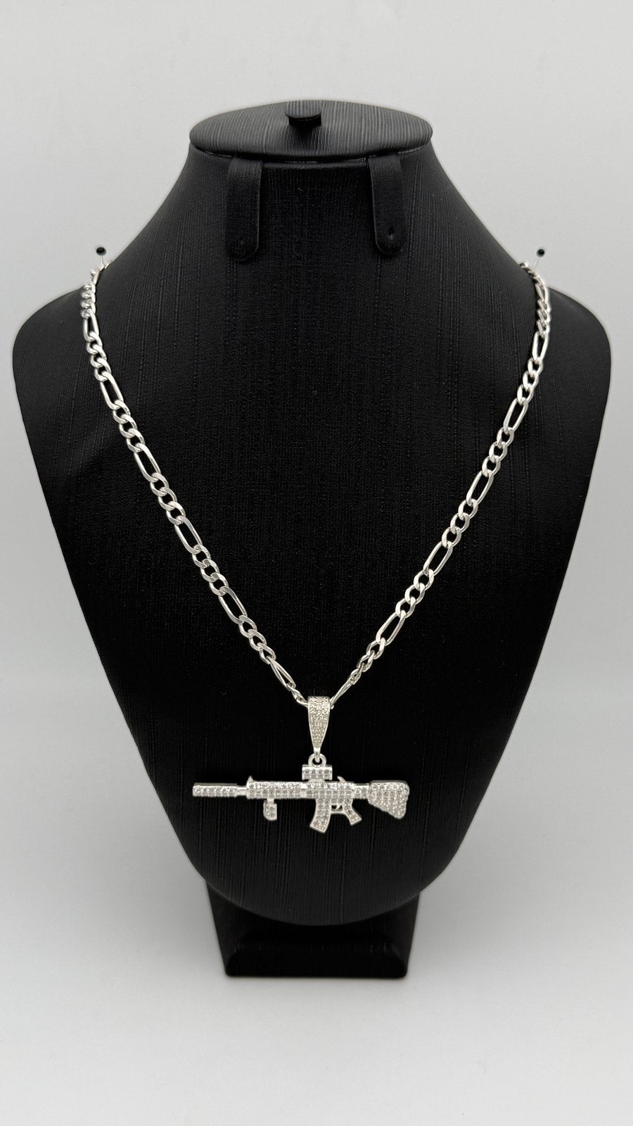 925 zilveren ketting met hanger -54.2 mm, 37.4 mm 60 cm, Nieuw, Ophalen of Verzenden, Nvt, Nvt