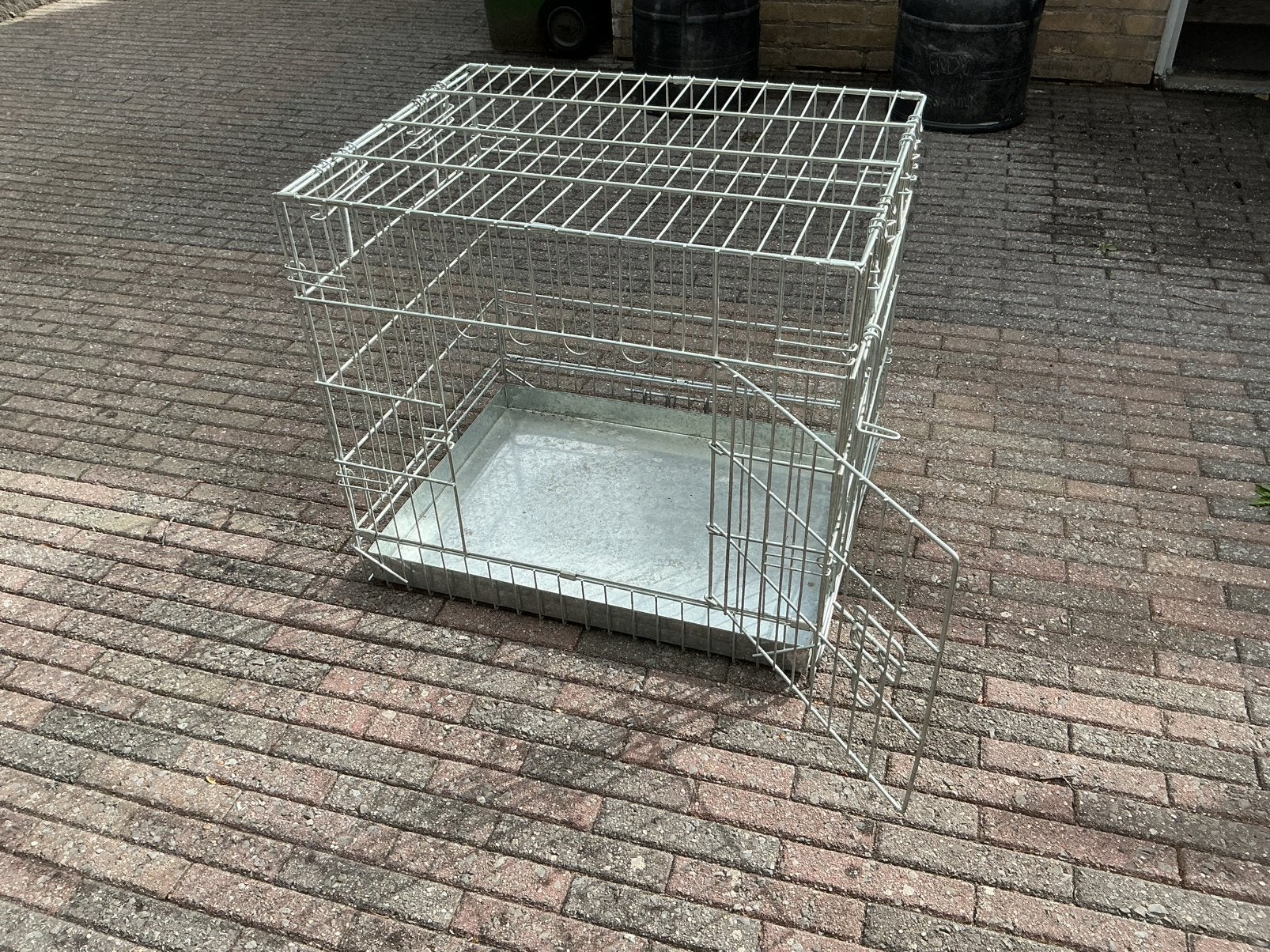 Honden bench maten onderste bak 60x45 en 5 cm. hoog izgst., Ophalen, Gebruikt