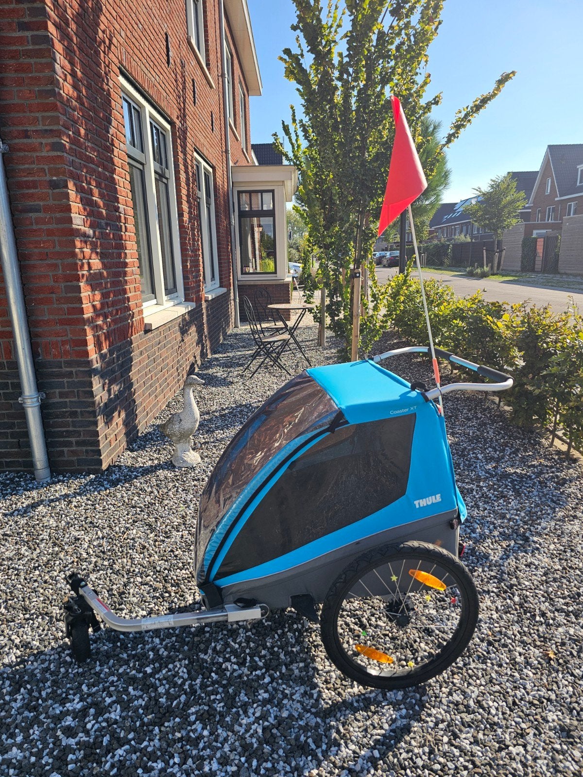 Thule coaster XT fietskar 2 kinderen, Ophalen, Gebruikt, Opvouwbaar, 40 tot 60 kg