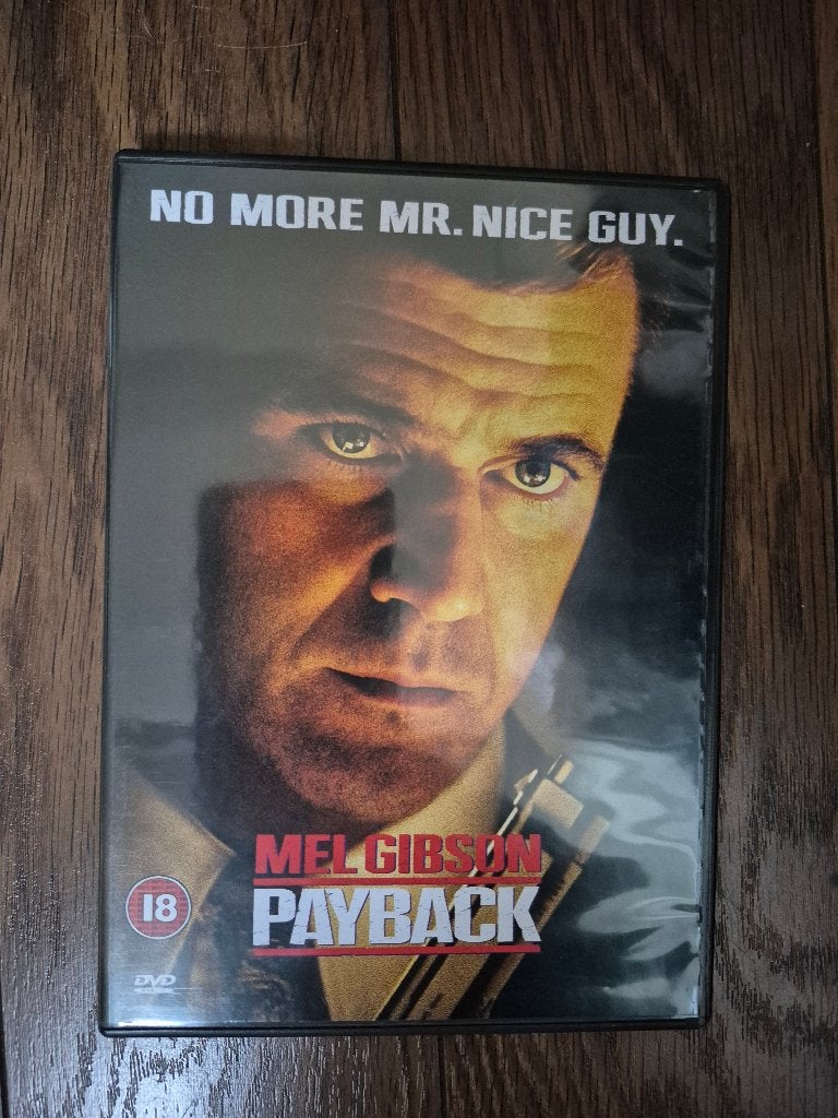Mel Gibson - Payback DVD (Actie/Thriller), Vanaf 18 jaar, Engels, Ophalen of Verzenden, Zo goed als nieuw
