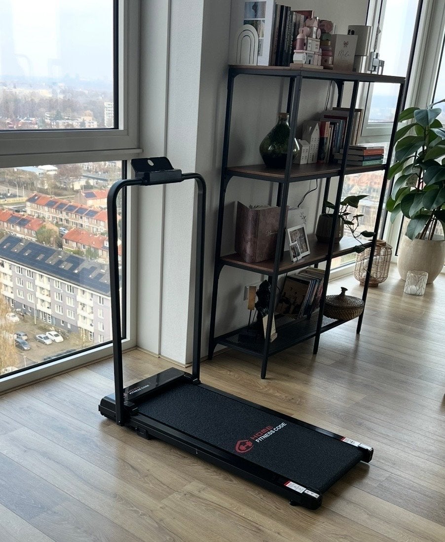 Compacte Opvouwbare Loopband - Ideaal voor Thuis Fitness, Ophalen, Nieuw, Metaal, Loopband