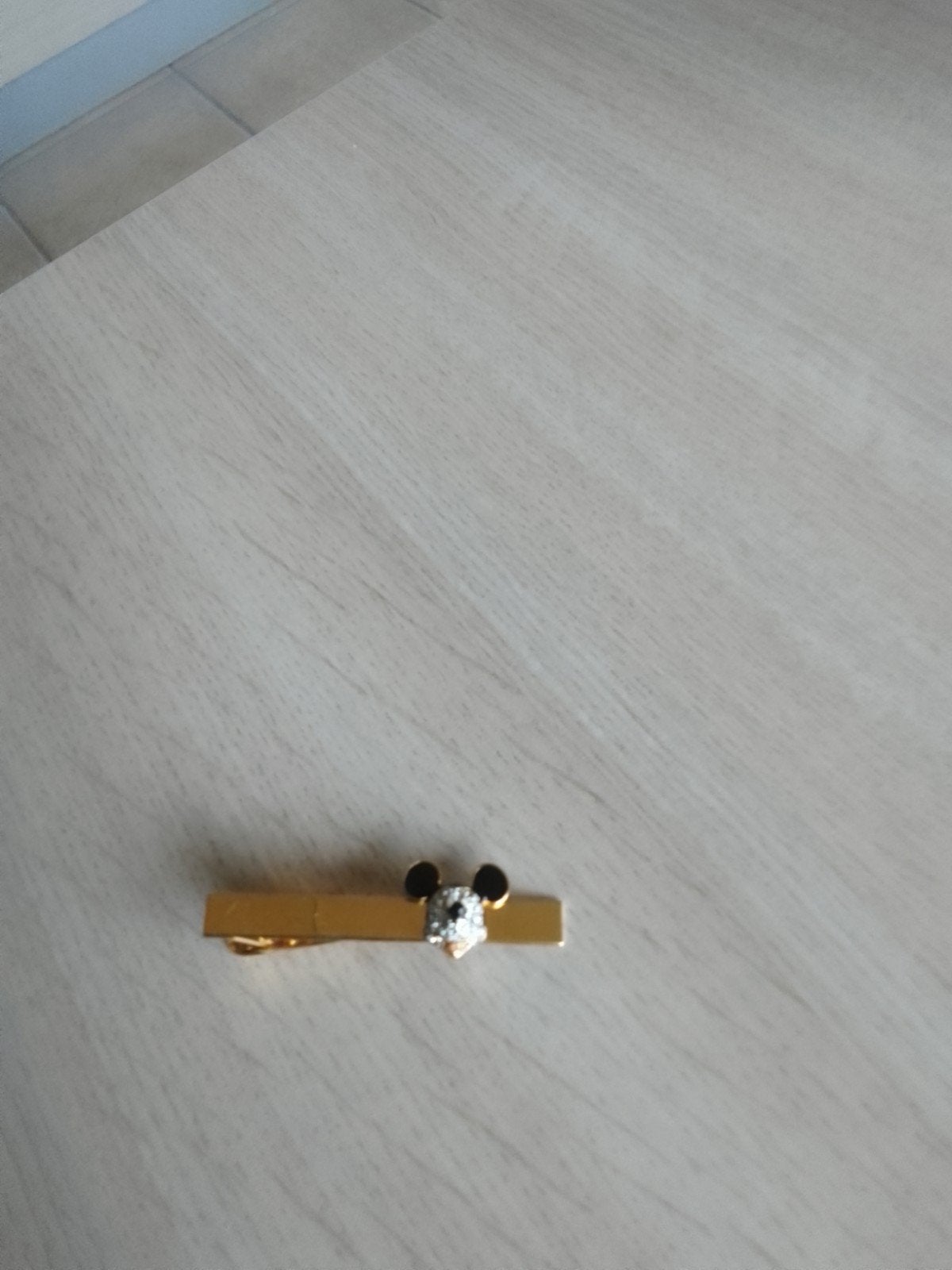 Disney Mickey Mouse das speld, Ophalen of Verzenden, Mickey Mouse, Beeldje of Figuurtje