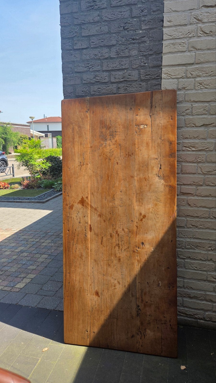 Massief houten tafelblad - Robuust en veelzijdig, Ophalen