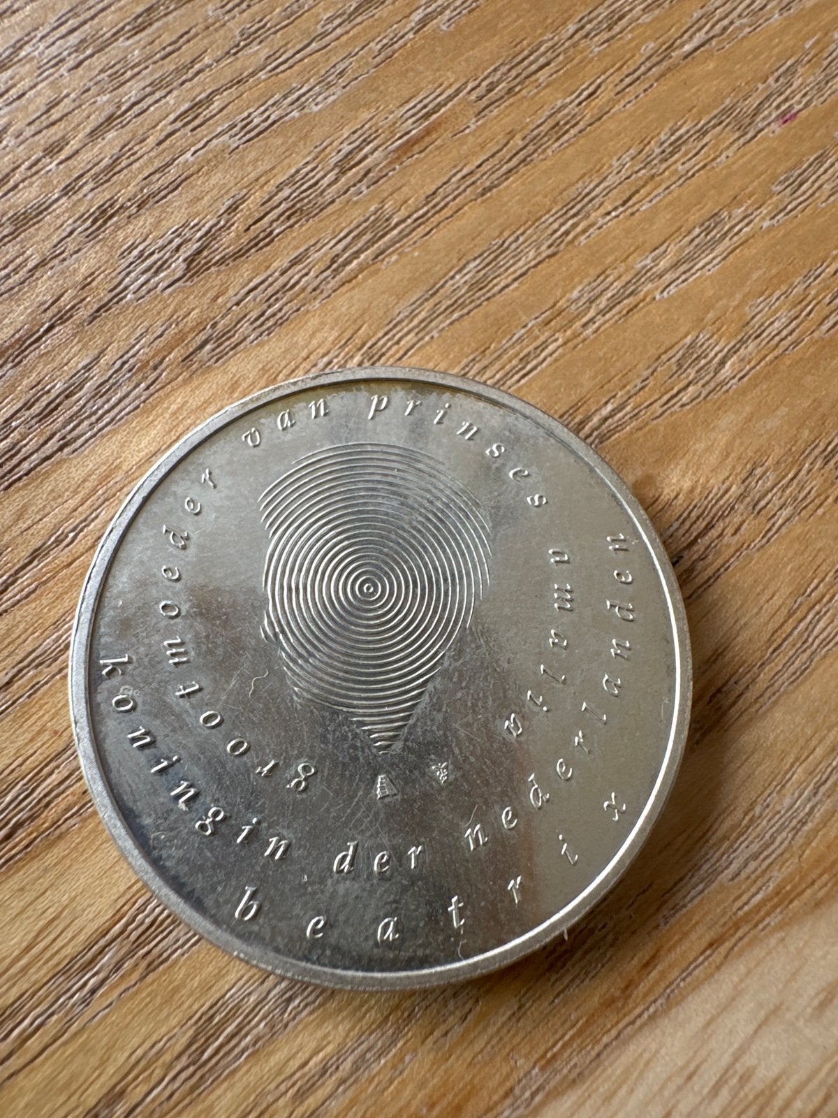 Zilveren 10 Euro Munt 2004 - Geboorte Prinses Amalia, Postzegels en Munten, Munten | Nederland, Ophalen, Koningin Beatrix, Zilver