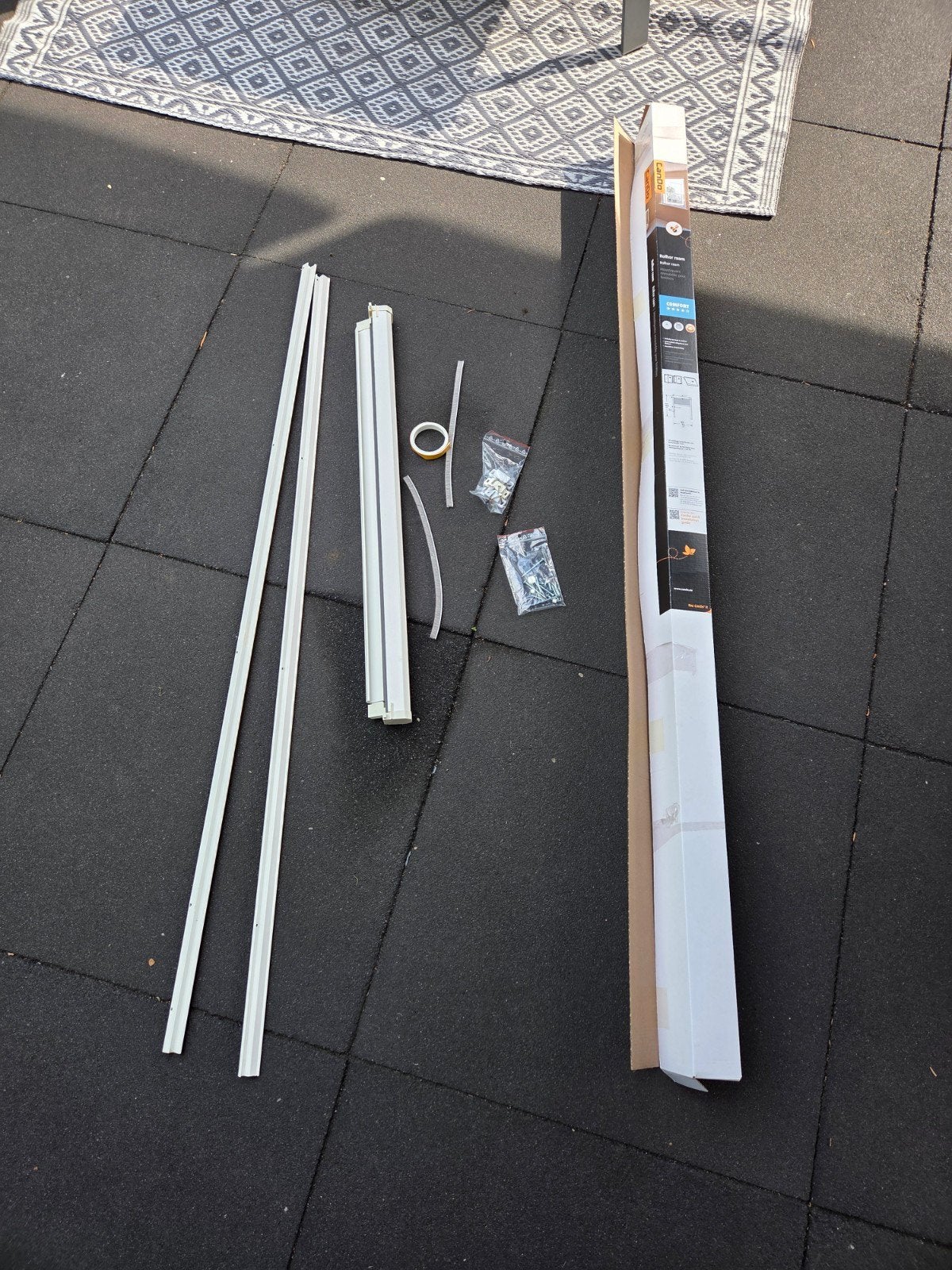 Rolhor raam Cando 73x127,5 cm met extra magneten, Ophalen, Gebruikt