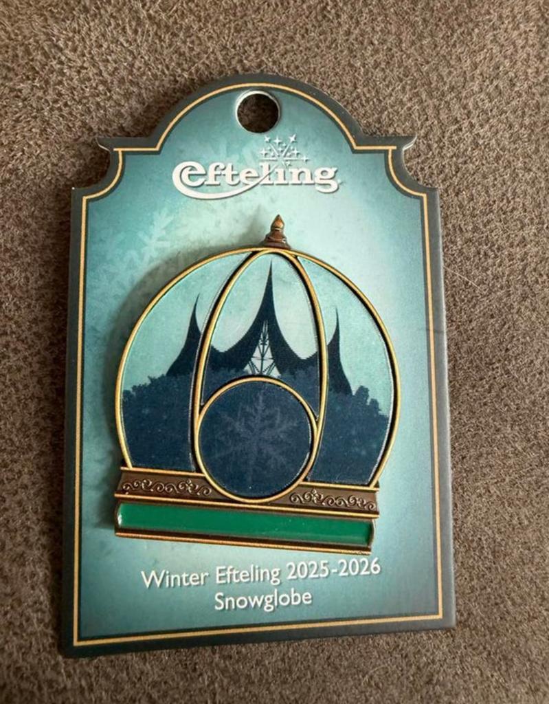 Efteling winterpin 2025-2026, Ophalen, Zo goed als nieuw, Beeldje of Poppetje
