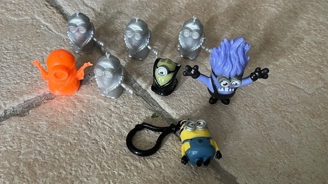 Minions poppetjes, figuurtjes, Ophalen of Verzenden, Gebruikt