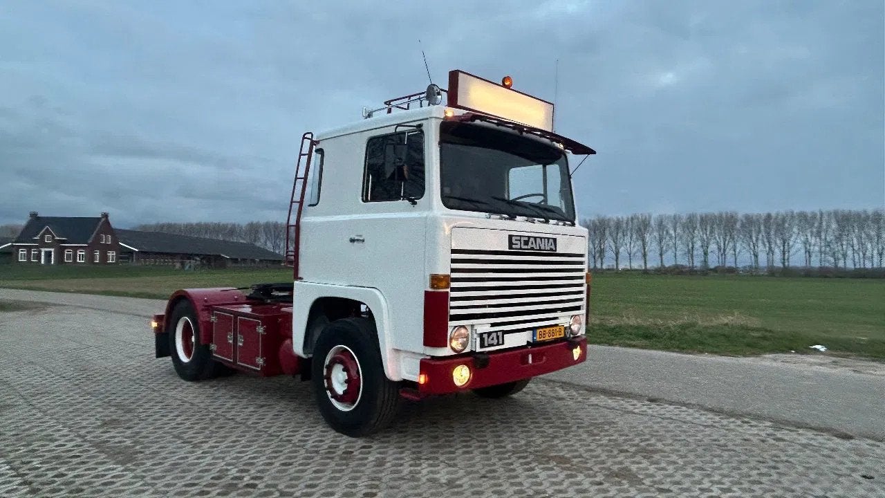 Scania LB141 V8 New condition | Restored | oldtimer | nl ken, Achterwielaandrijving, Scania, Diesel, 375 pk
