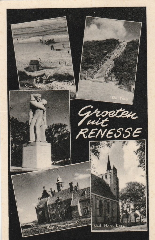 groeten uit renesse, Ophalen of Verzenden, 1940 tot 1960, Friesland