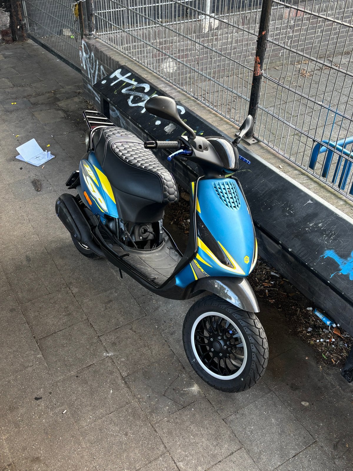 Piaggio zip 172cc mallosi, Ophalen, Tweetakt, Maximaal 45 km/u, Zip