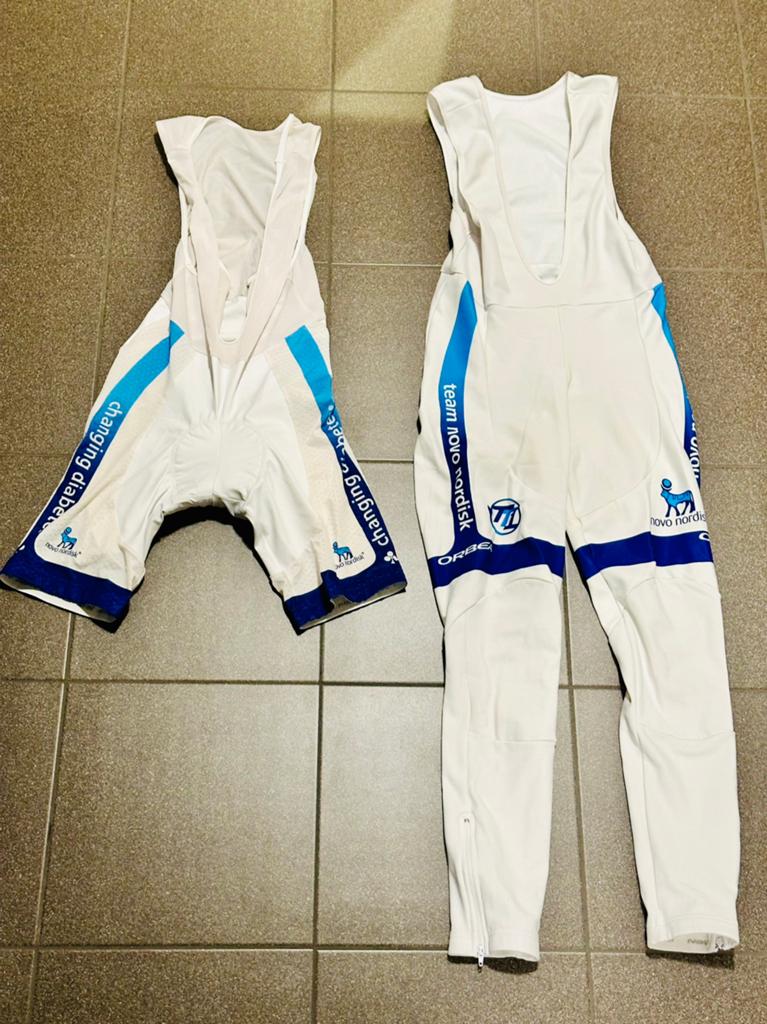 lange wielrenbroek fietsbroek maat M + L Nalini, Gebruikt, Ophalen of Verzenden, Bovenkleding, Heren