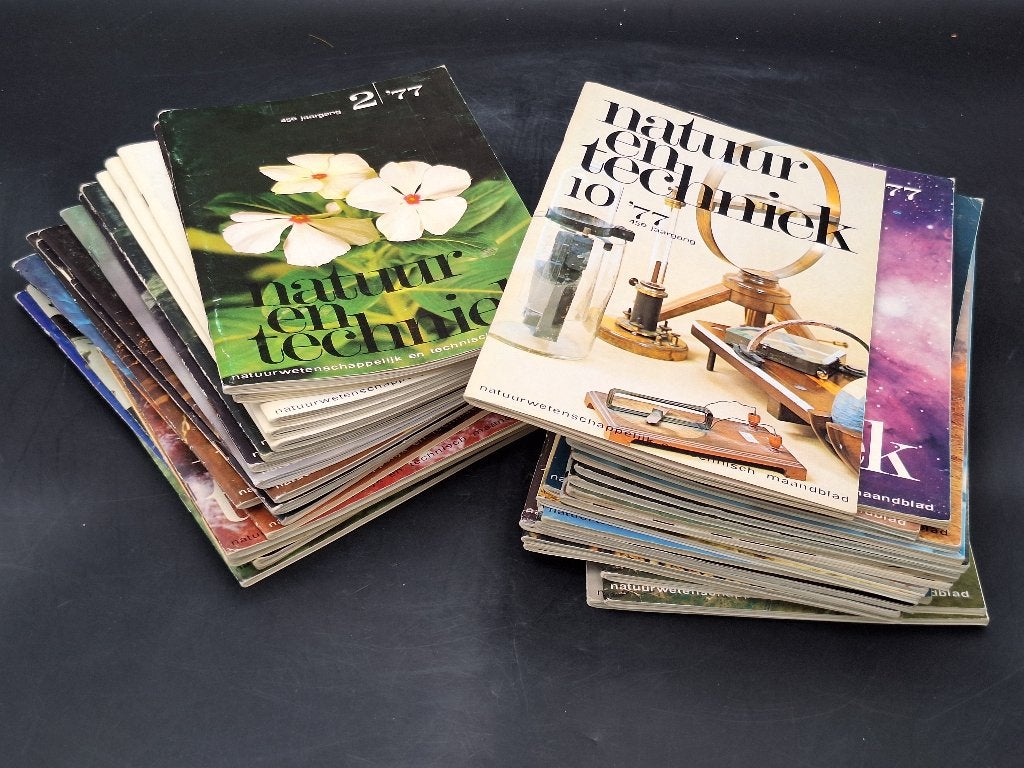 oude boekjes natuur en techniek jaren 1976-77, Boeken, Techniek, Ophalen of Verzenden, Gelezen, Overige onderwerpen