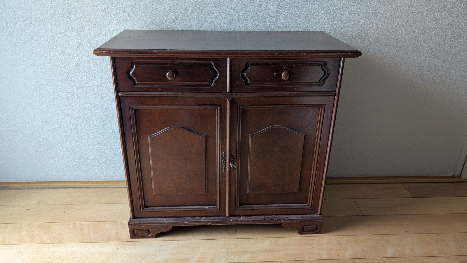 Vintage houten kastje, Ophalen of Verzenden, Gebruikt