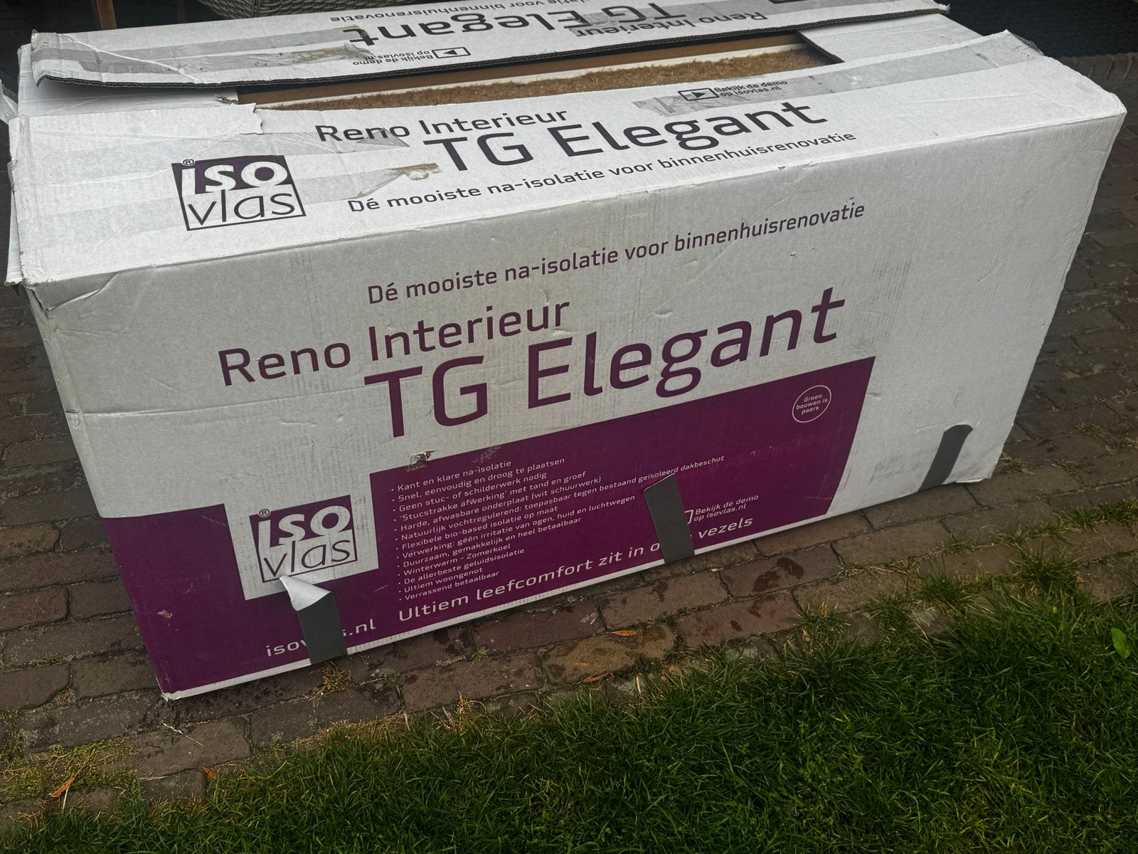 Isover Reno Interieur TG Elegant isolatieplaten, Ophalen, Nieuw, Minder dan 5 m², Vloerisolatie
