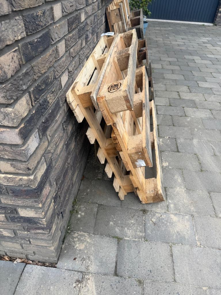 Gebruikte Pallets - Diverse Maten, Ophalen, Gebruikt, 50 mm of meer, Pallet