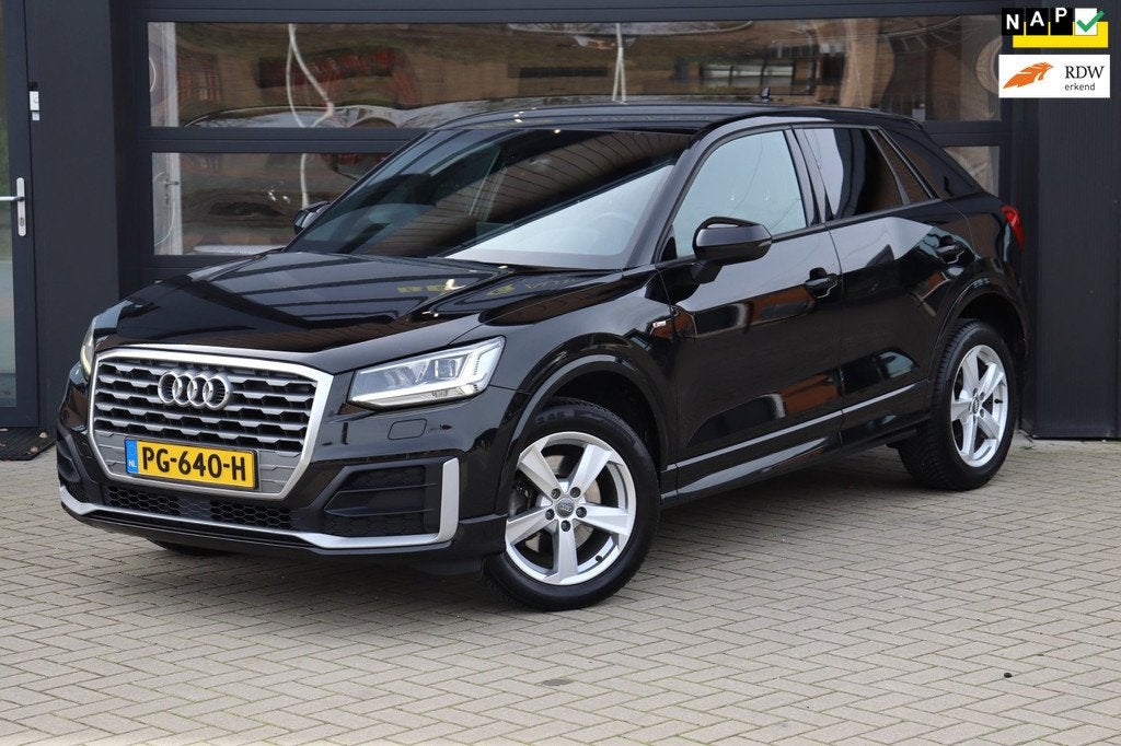 Audi Q2 1.4 TFSI CoD Sport | NAP |Afgevlakt Stuur | S-Line |, Auto's, Audi, Gebruikt, 4 cilinders, 150 pk, Leder en Stof