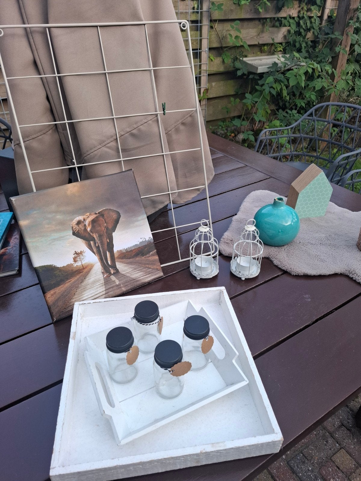 woonaccessoires waaronder waxinelichthouders van Riverdale, Huis en Inrichting, Ophalen of Verzenden, Zo goed als nieuw, Meerkleurig