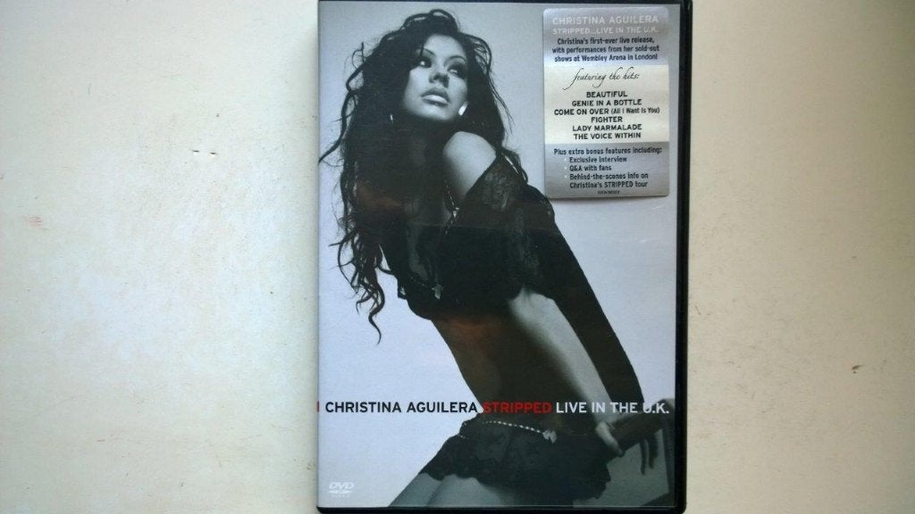 Christina Aguilera - Stripped Live In The U.K. (DVD), Alle leeftijden, Ophalen of Verzenden, Zo goed als nieuw, Concert
