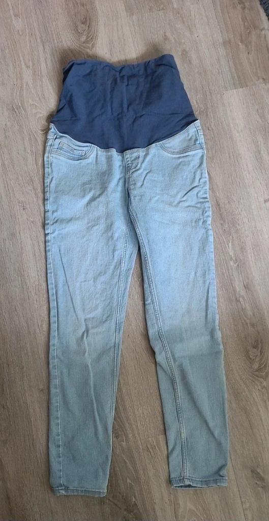 Mamalicious zwangerschapsjeans maat M, Kleding | Dames, Positiekleding, Gedragen, Broek of Spijkerbroek, Maat 38/40 (M), Blauw