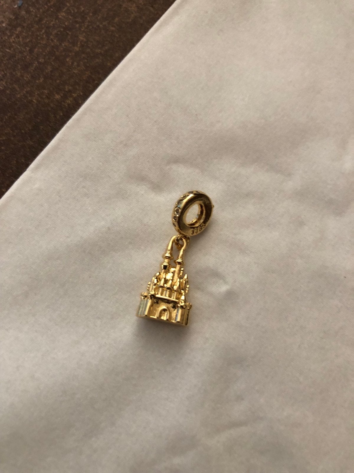 Zilveren Disney Kasteel Bedel voor Bedelarmband, Overige merken, Nieuw, Ophalen of Verzenden, 1 bedel